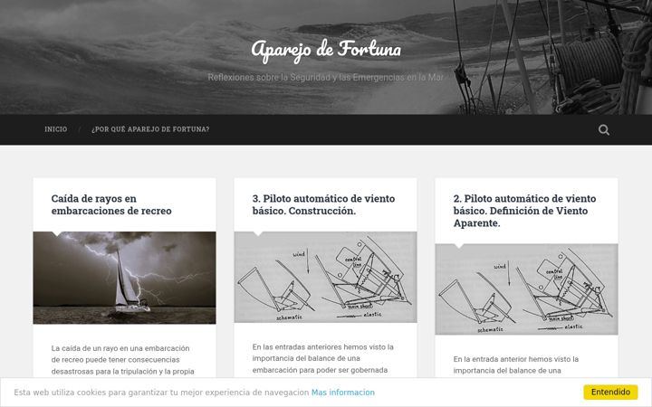 Captura de pantalla de aparejodefortuna.com