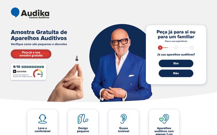 Screenshot ta' aparelho-auditivo.pt