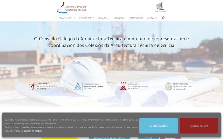 Screenshot of aparelladores.org