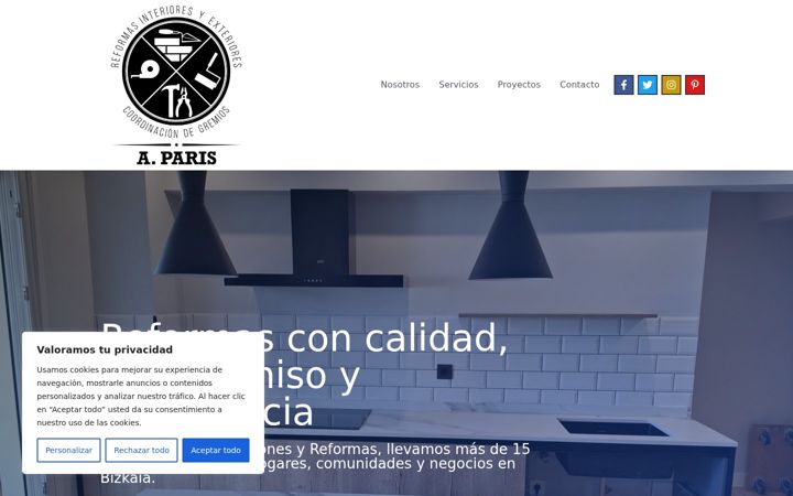 Screenshot of aparisreformas.es