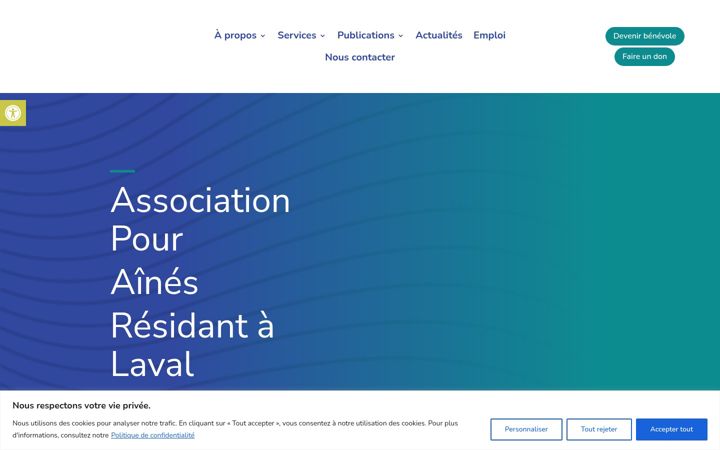 Screenshot of aparl.org