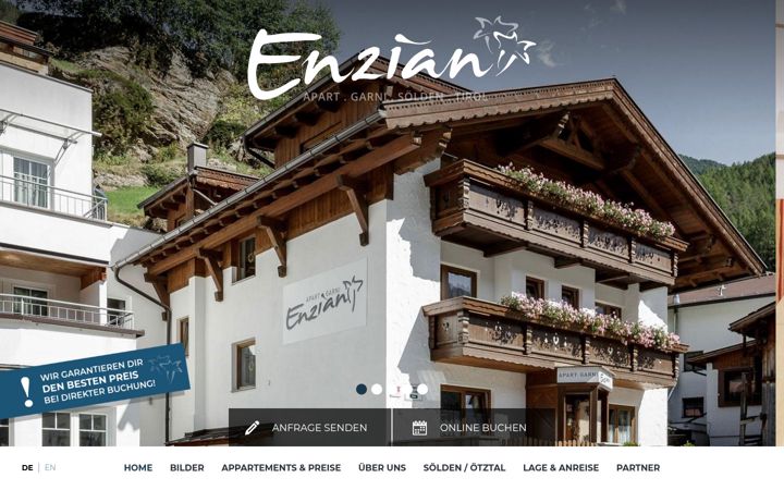 Screenshot του apart-enzian.com