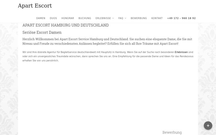 Screenshot of apart-escort.de