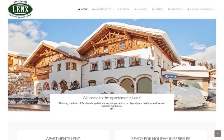 Screenshot of apart-lenz-serfaus.at