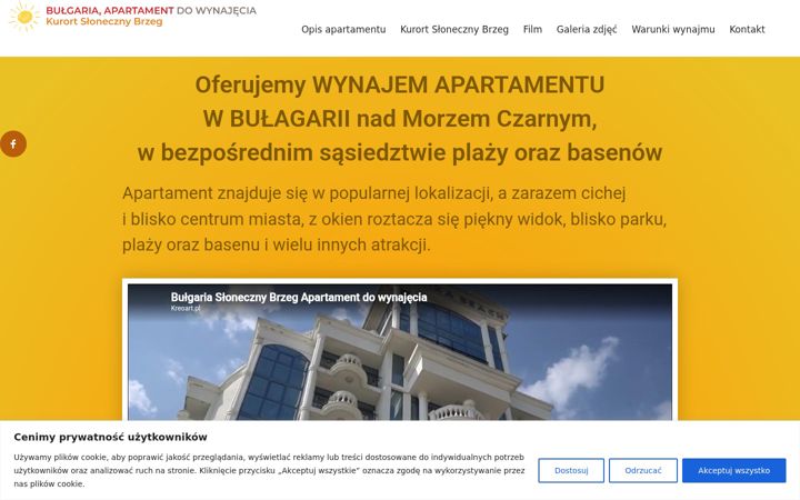 Screenshot of apartament-bulgaria.eu