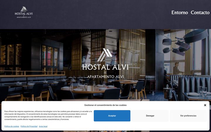 Screenshot του apartamentoalvi.com