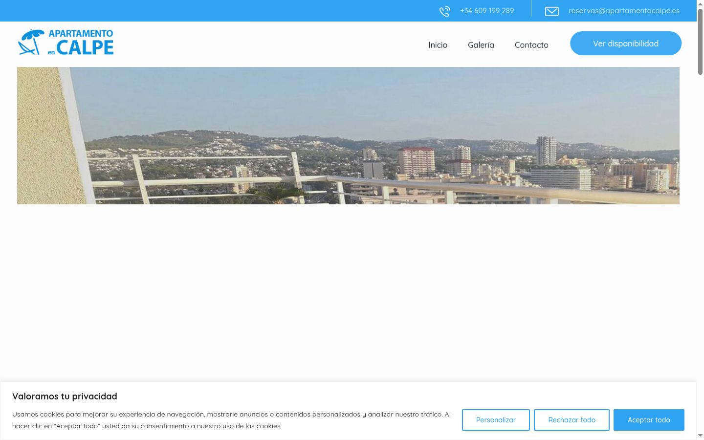 Screenshot tal-banner tal-kunsens muri qabel kwalunkwe interazzjoni