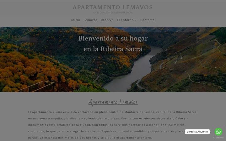 Screenshot του apartamentolemavos.com