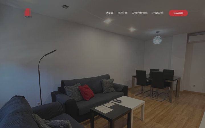 Screenshot ta' apartamentoloslirios.es