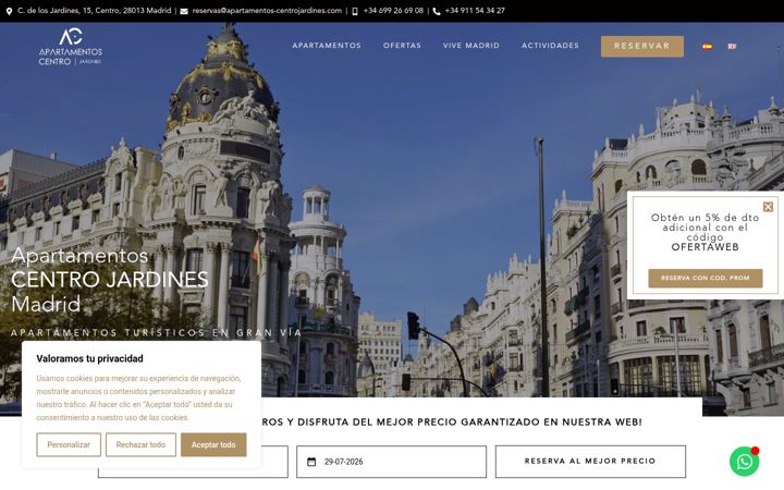 Screenshot του apartamentos-centrojardines.com
