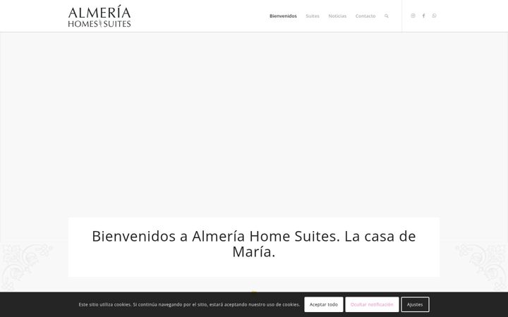 Screenshot von apartamentosalmeria.com