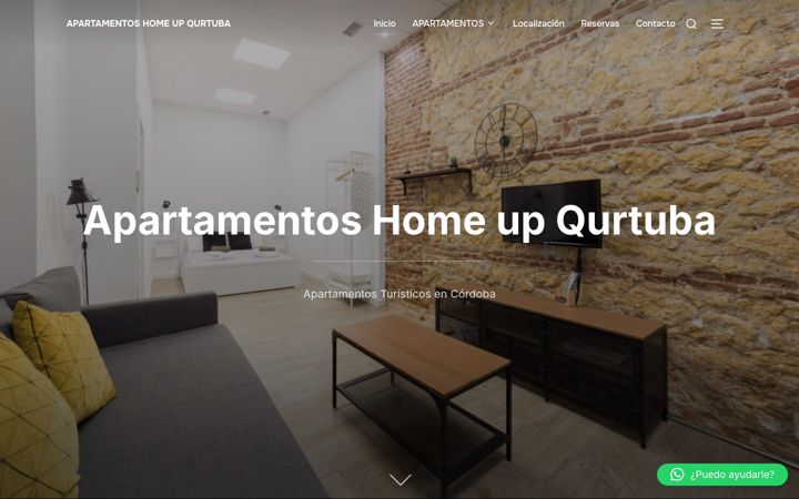 Snímek obrazovky apartamentoscordobahome.com
