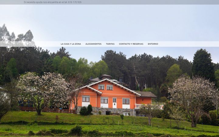 Screenshot of apartamentoselcartero.com