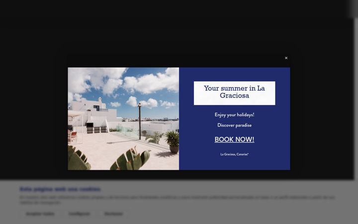 Screenshot ta' apartamentoselmarinero.com