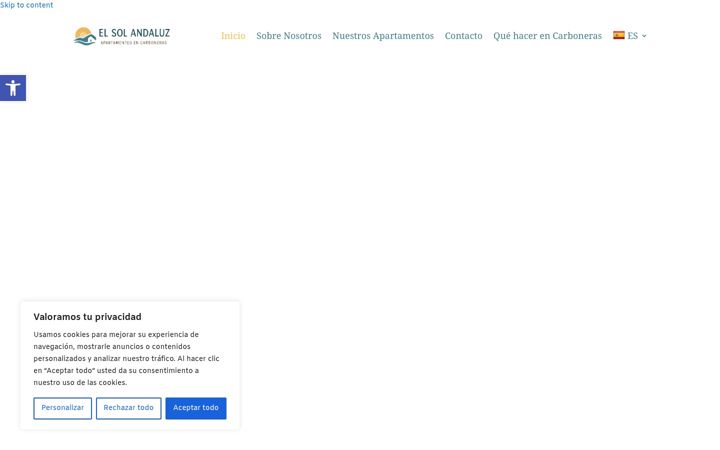 Screenshot ta' apartamentoselsolandaluz.com