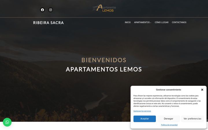 Zrzut ekranu apartamentoslemos.com