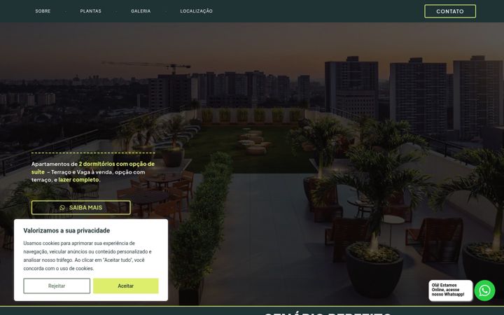 Képernyőkép: apartamentosnalapa.com