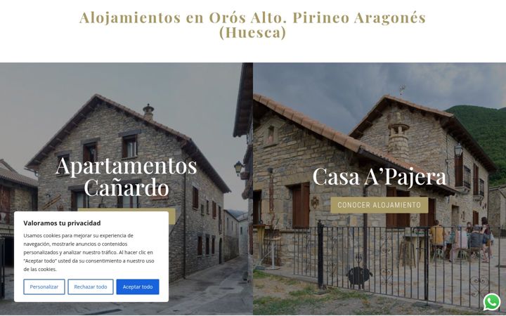 Képernyőkép: apartamentosorosalto.com