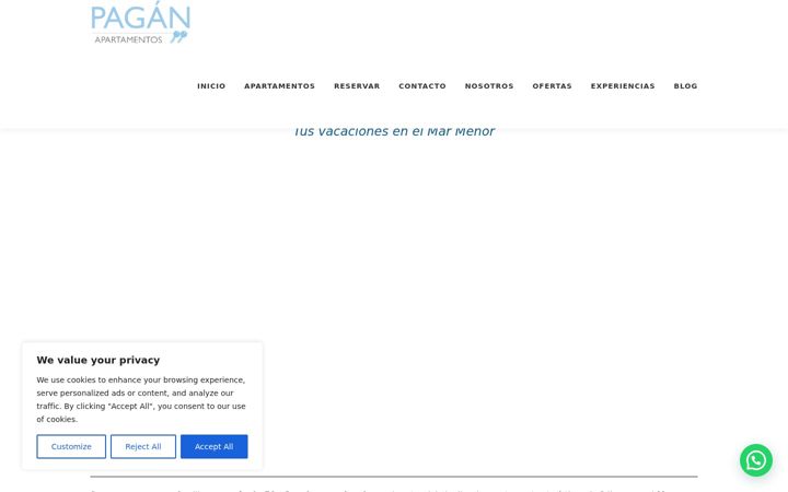 Screenshot ta' apartamentospagan.es