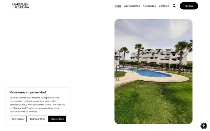 Screenshot ta' apartamentosparra.es