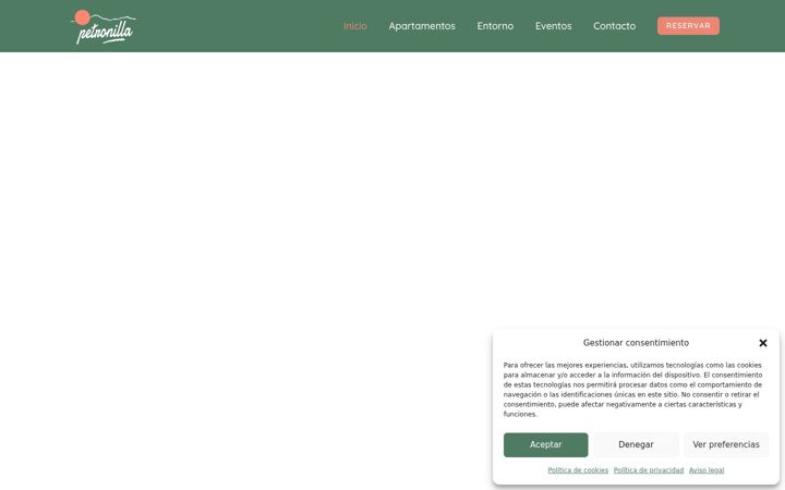 Screenshot of apartamentospetronilla.es