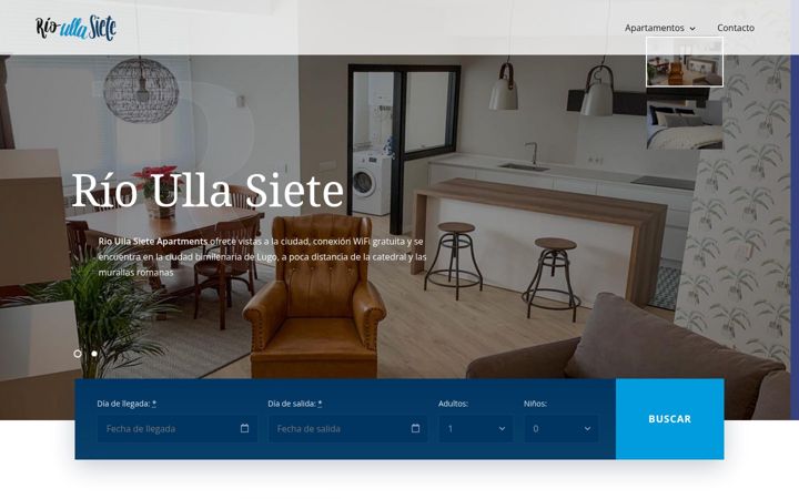 Snímek obrazovky apartamentosrioulla.es