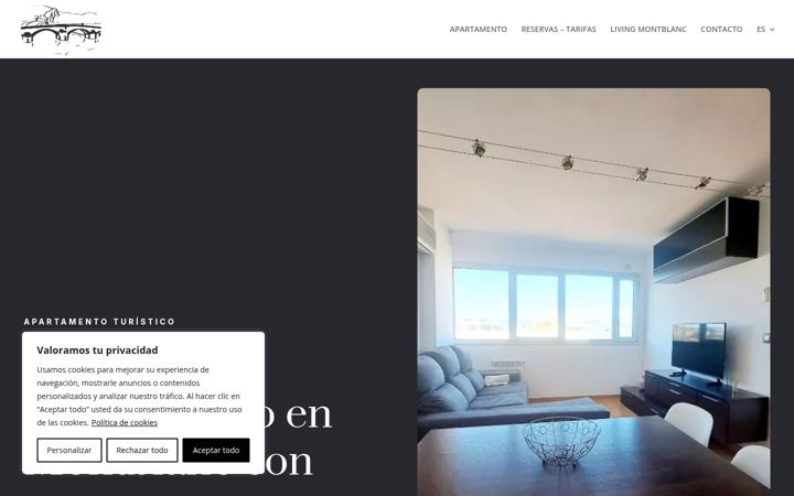Screenshot of apartamentpontvell.com