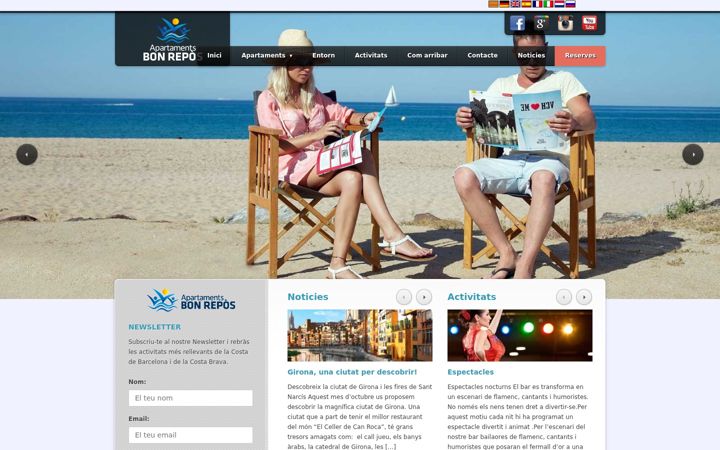 Zrzut ekranu apartamentsbonrepos.com
