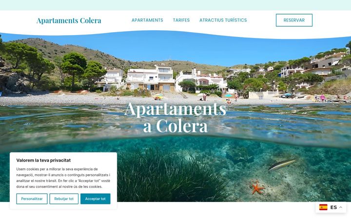 Screenshot of apartamentscolera.com