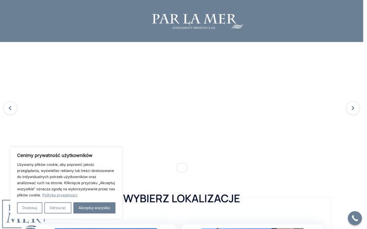 Zrzut ekranu apartamenty-parlamer.pl
