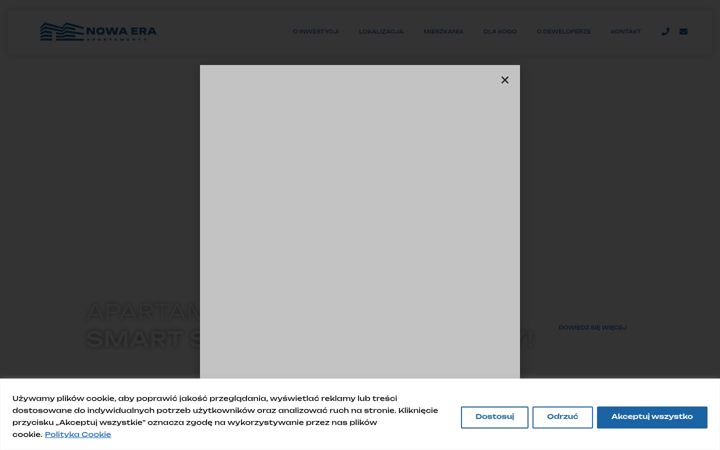Screenshot ta' apartamentynowaera.pl