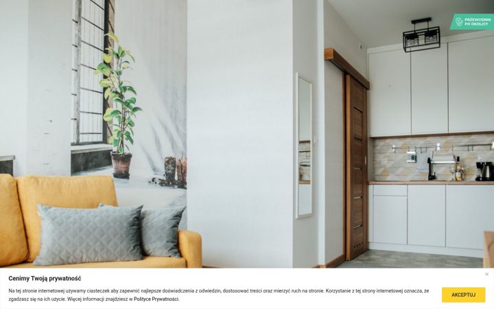 Zrzut ekranu apartamentyszajnowicza.pl