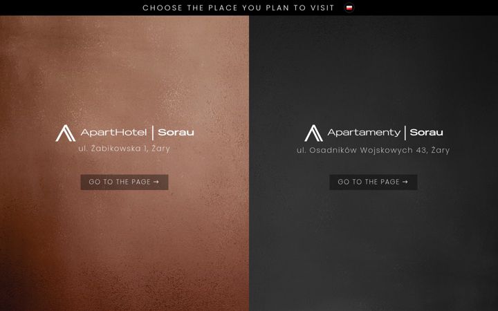 Screenshot of aparthotel-sorau.pl