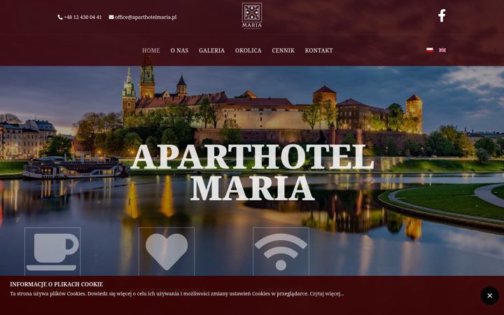 Screenshot van aparthotelmaria.pl