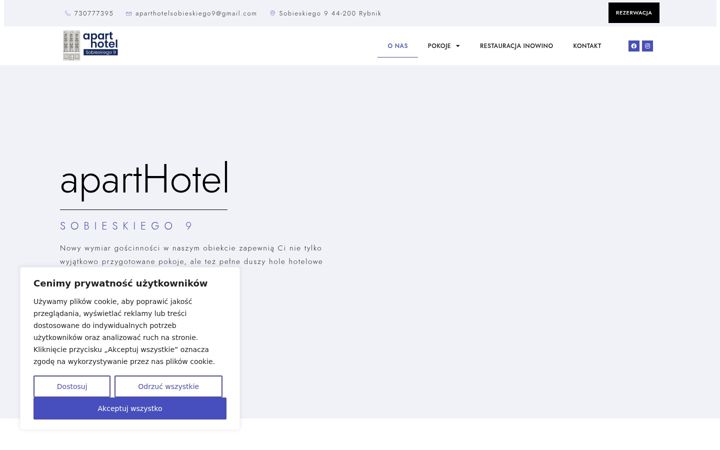 Екранна снимка на aparthotelsobieskiego9.pl