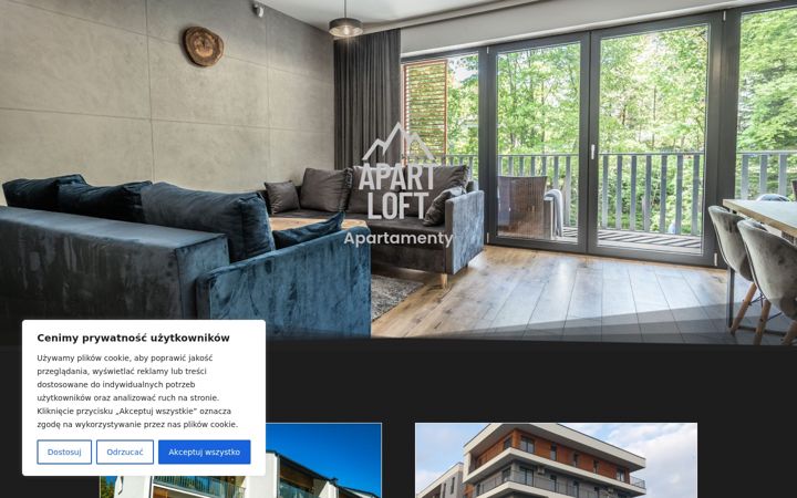 Screenshot of apartloft.pl