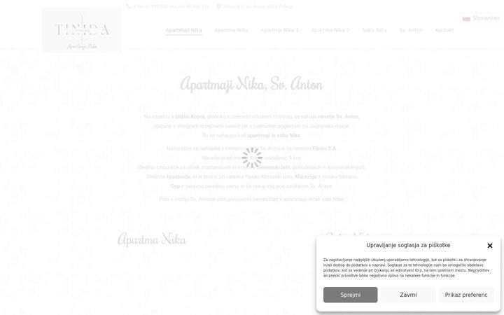Screenshot of apartma-nika.com