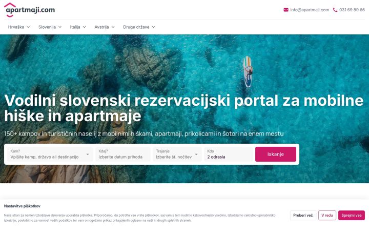 Screenshot of apartmaji.com