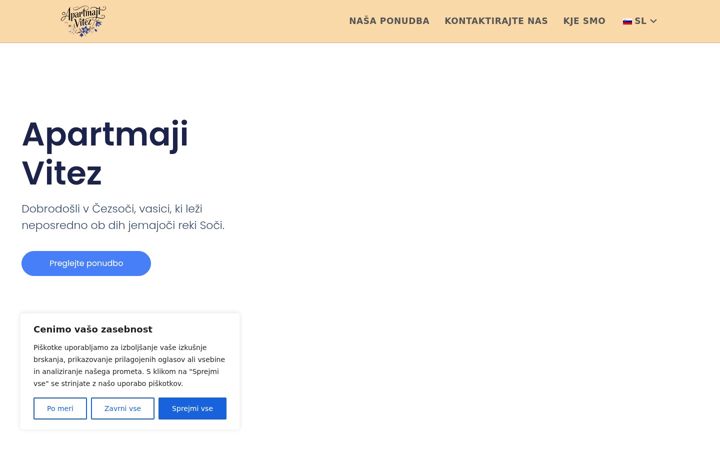 Screenshot of apartmajivitez.si