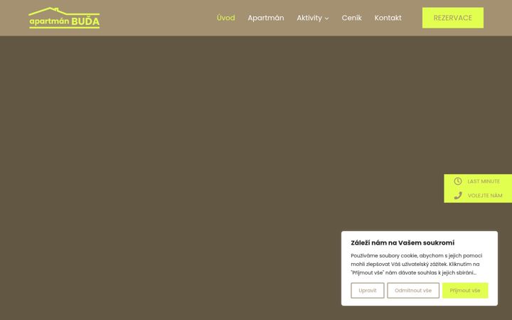 Screenshot of apartmanbuda.cz