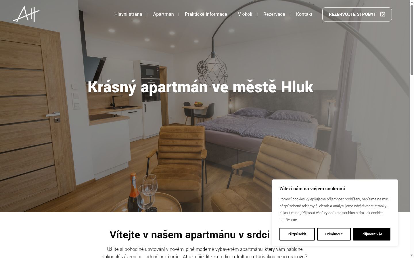 Sutikimo reklamjuostės, rodytos prieš bet kokią sąveiką, ekrano kopija