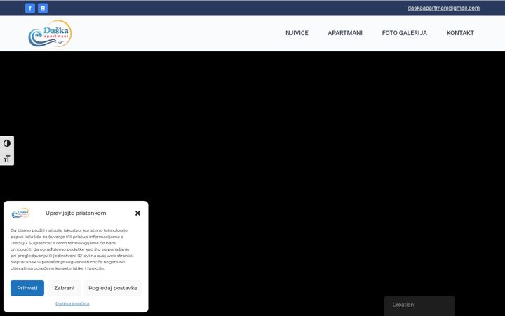 Screenshot von apartmani-daska.com