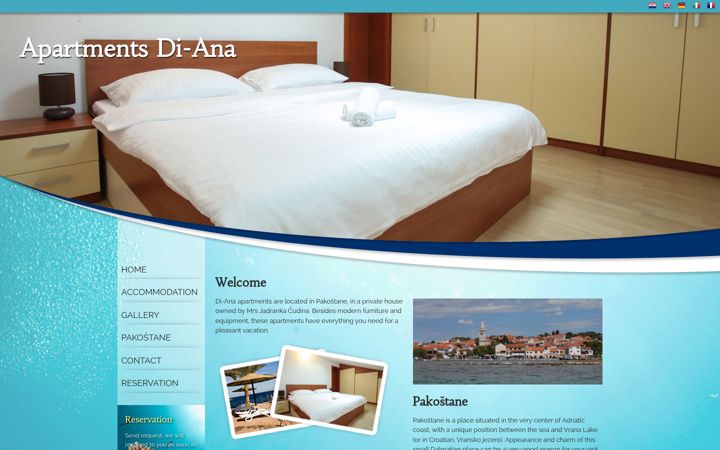 Ekrano kopija apartmani-diana.com
