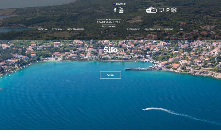 Ekrano kopija apartmani-krk-silo.com