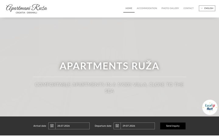 Screenshot von apartmani-ruzadramalj.com