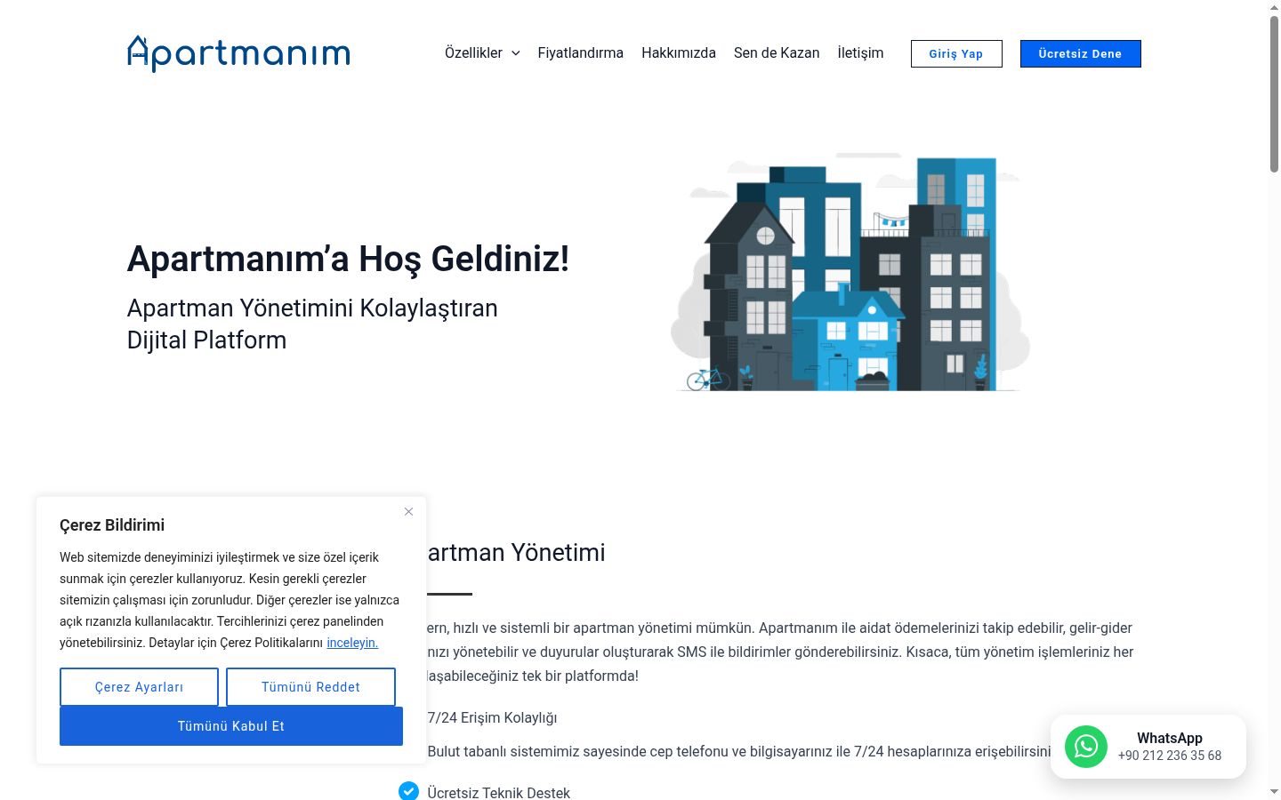 Sutikimo reklamjuostės, rodytos prieš bet kokią sąveiką, ekrano kopija