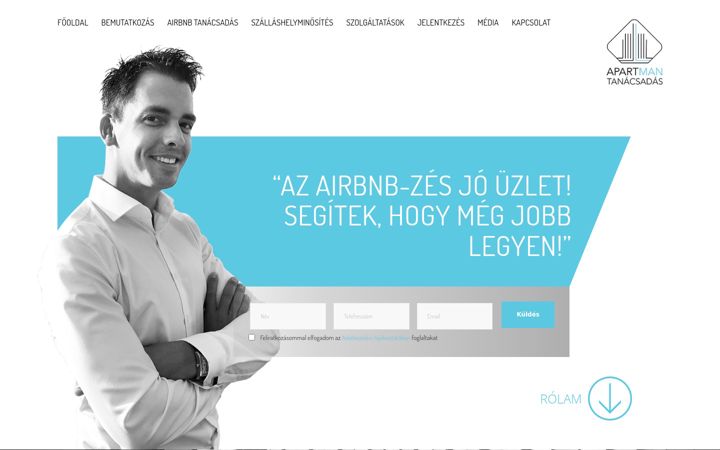 Screenshot of apartmantanacsadas.hu