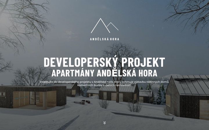 Screenshot of apartmany-andelskahora.cz
