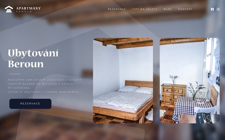 Screenshot of apartmany-beroun.cz