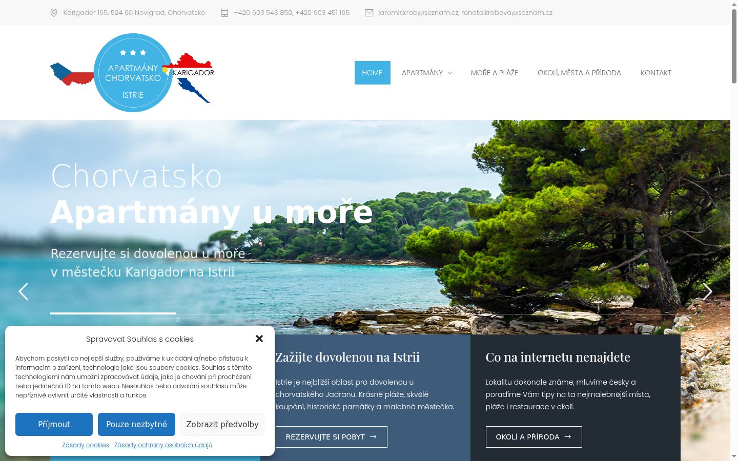 Screenshot tal-banner tal-kunsens muri qabel kwalunkwe interazzjoni